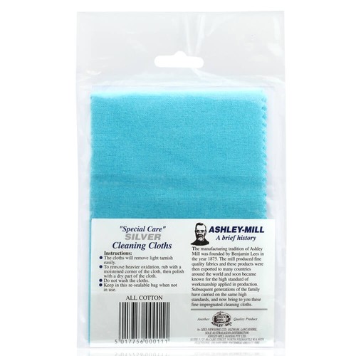 Ashley Mill Silver Jewellery Cleaning Cloth - Picture 2 of 2