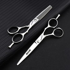 Japanese Hairdressing Scissors Set Professional Barber Shears Kit with Case