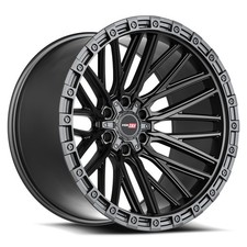 17x9 Vortek Vrt-608 Matte Black Wheels 6x1356x5.5 12mm Set Of 4