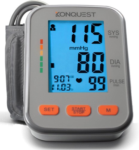 Portable Automatic BP Machine - Large LCD Display with WHO Indicator for Adults - Picture 3 of 10