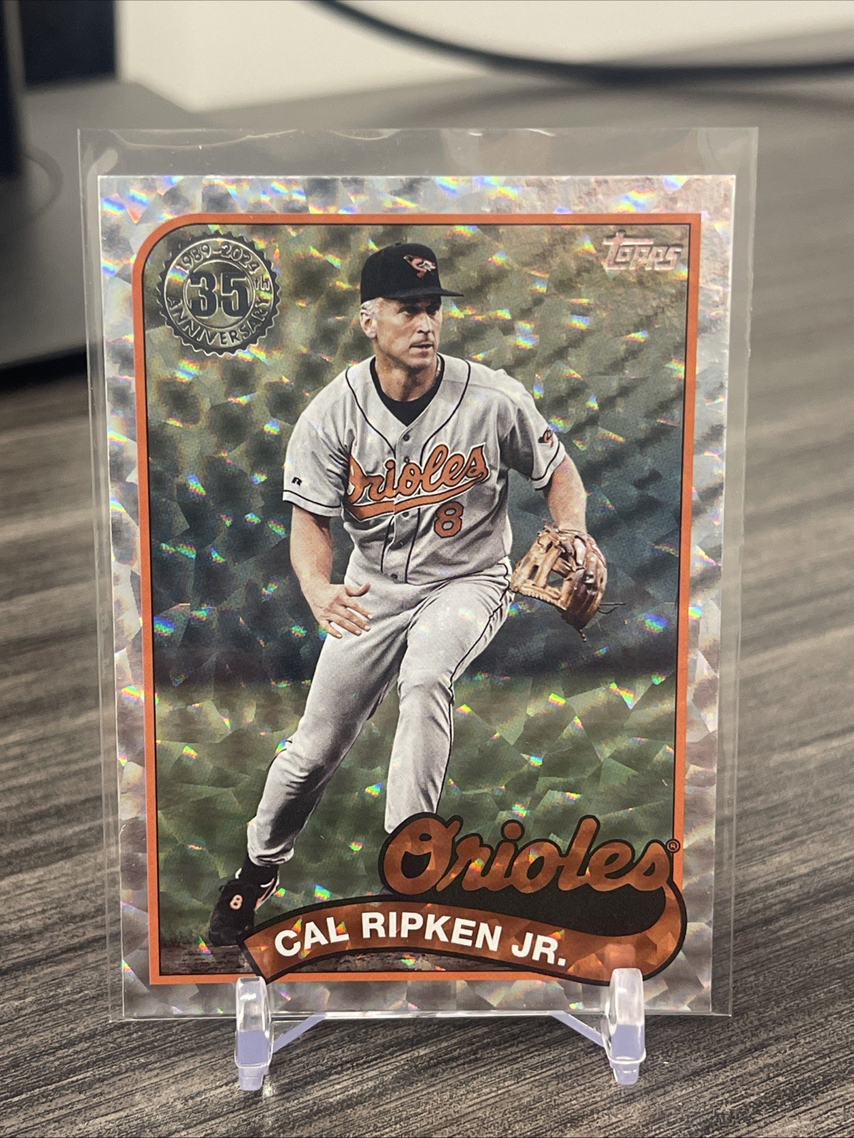 2024 Topps - 1989 Topps 35th Anniversary Foil #89B-88 Cal Ripken Jr 🐐🔥 CHEAP
