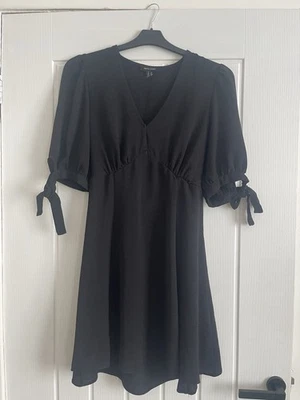 New Look Women’s Black Mini Dress Size 14 Great Condition - Image 1 of 3