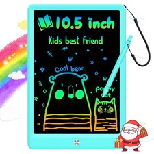 LCD Writing Tablet Doodle Board,10.5 Inch Colorful Drawing Pad,Electronic Drawin