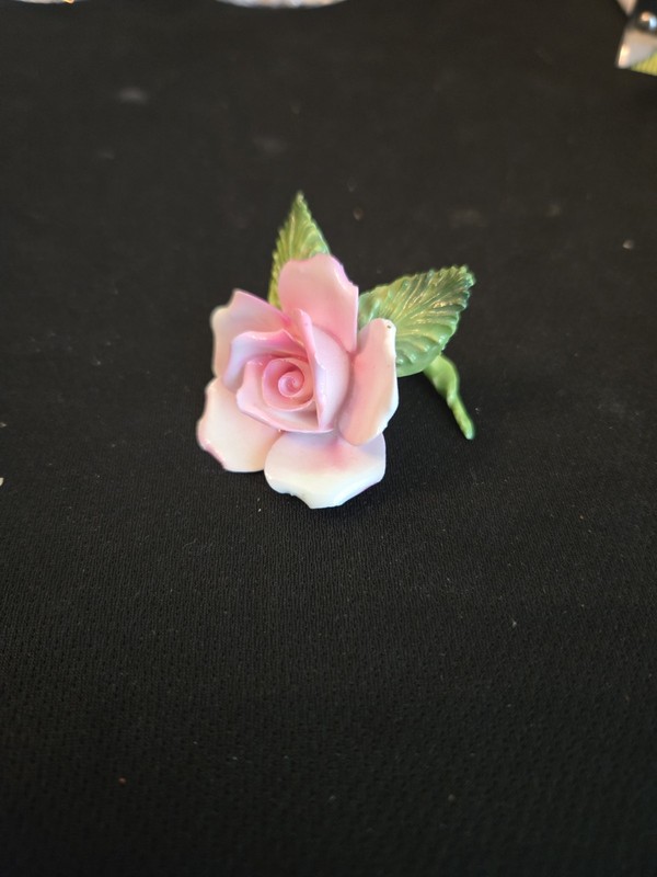 Beautifully Porcelin Rose No Chips Very Clean Possible Herend