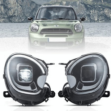 Voll LED Scheinwerfer Set MINI R60 Countryman R61 Paceman 2010-2016 Schwarz TFL
