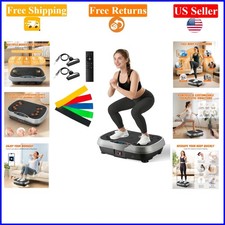 Vibration Plate Exercise Machine, 6 Modes, 120 Levels, Full Body Workout, 400...