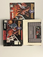 NBA Hang Time SNES Super Nintendo CIB Complete in Box Manual Midway 1996