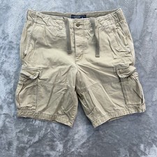 Abercrombie & Fitch Shorts Men 32 Cargo Heavy Military Y2K drawstring thick 9
