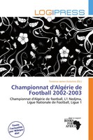 Terrence James Victorino | Championnat D'algéRie De Football 2002-2003 | Buch