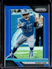 2018 Panini Prizm #134 Golden Tate III Retail Blue Prizm SSP Lions NM-MINT++