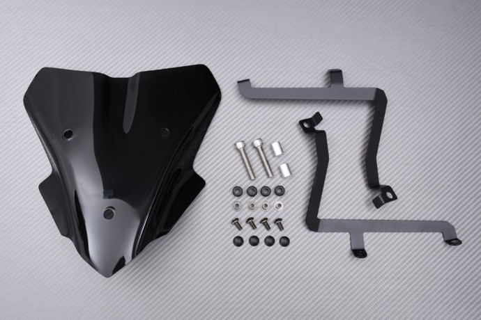 Saut-de-vent noir Honda Hornet CB 1000 SP bulle moto polycarbonate 2025 2026