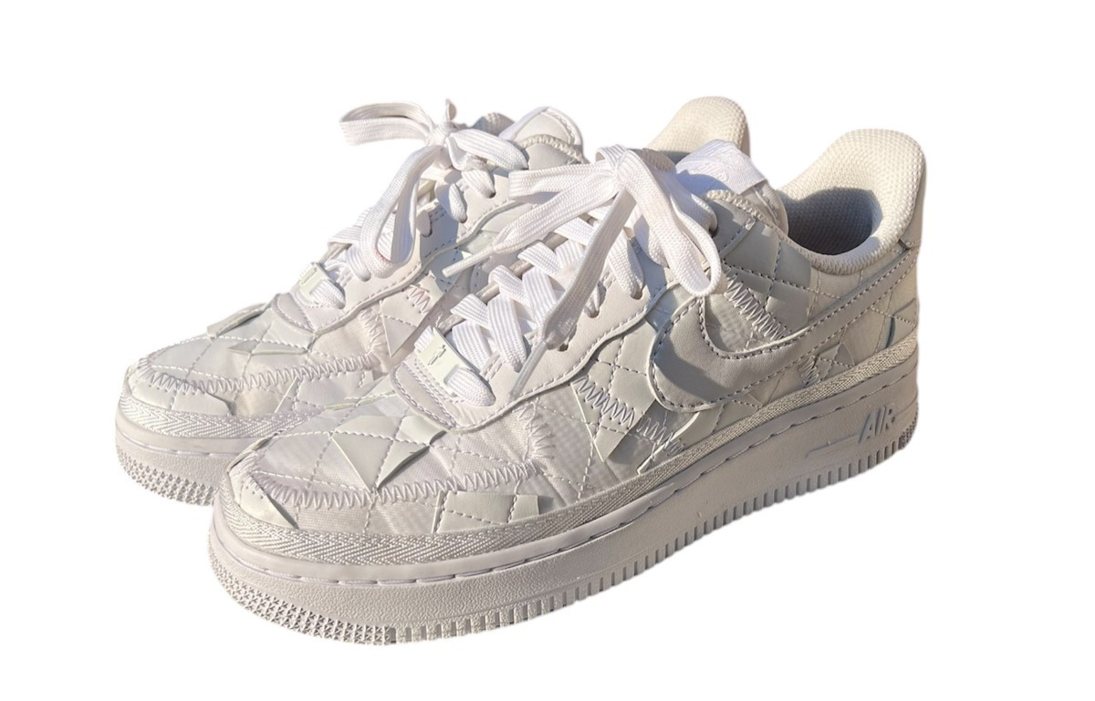 Nike Air Force 1 Low Billie Eilish Triple White Sneakers W 6.5