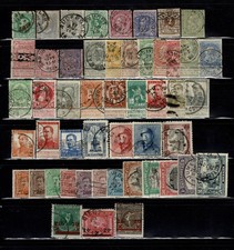 Belgium stamps lot, Used, 1869-1921