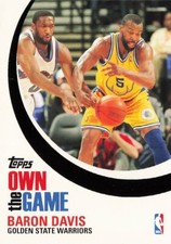 Baron Davis Own The Game Topps 2007 Basketball Card #OTG6