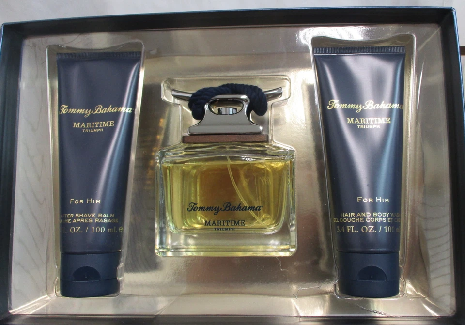 Tommy Bahama Maritime Triumph Set de Regalo Hombres 3 Piezas 4.2oz EDC Foto 3 de 4