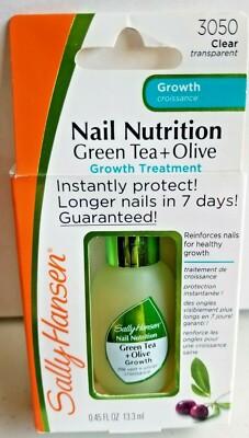 BUY 2 GET 1 FREE ADD 3 Sally Hansen Nail Nutrition Green Tea +