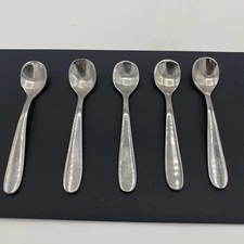 Fortessa 18/10 Salt Spice Spoon 3.5" Long Lot of 5 Spoons