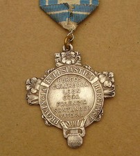 Madaille pielgrzyma - Provincia Eclesiastica - Burgos - 1914 - Droga św. Jakuba - (BD51)