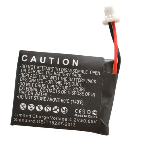 HQRP Batterie pour Nokia HS-21W Casque sans Fil HS21W LP402025L150 - Photo 2 sur 3