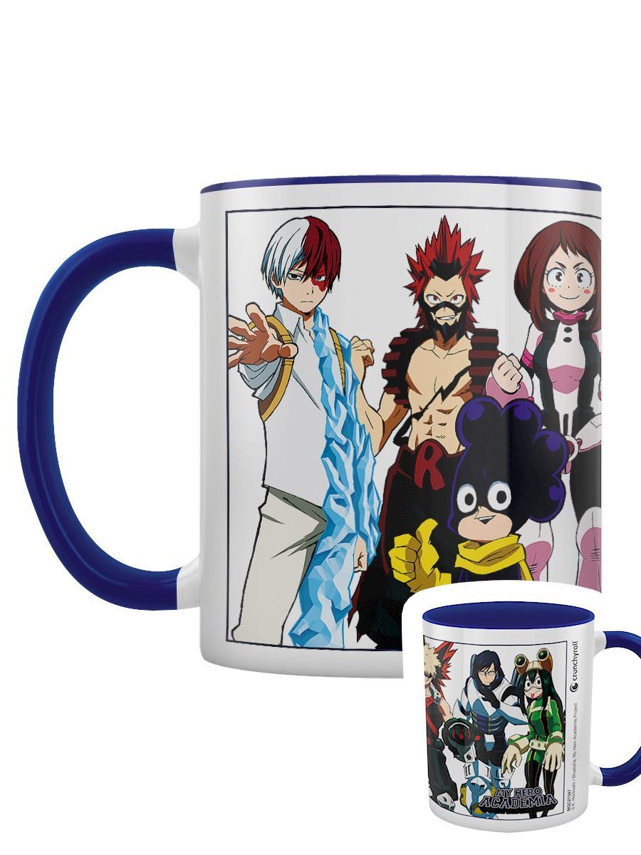 My Hero Academia Tea and Coffee Mug Academy Costumed Heroes Dark Blue Inner