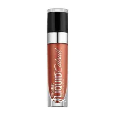wet n wild MegaLast Liquid Catsuit Matte Lipstick, Bail In love 0.21 oz