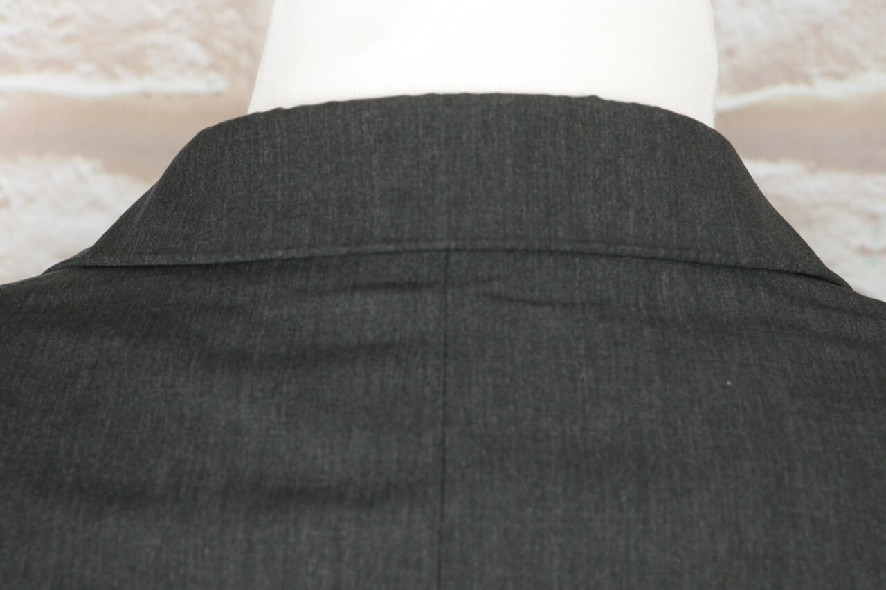 GIVENCHY Gray Wool Two Button Single Breast Blaze… - image 15