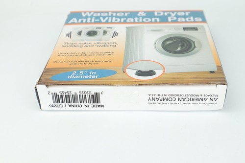 Waschmaschine & Trockner Anti-Vibration Pads Set 2,5"" im Durchmesser - 4er-Pack - Bild 9 von 11