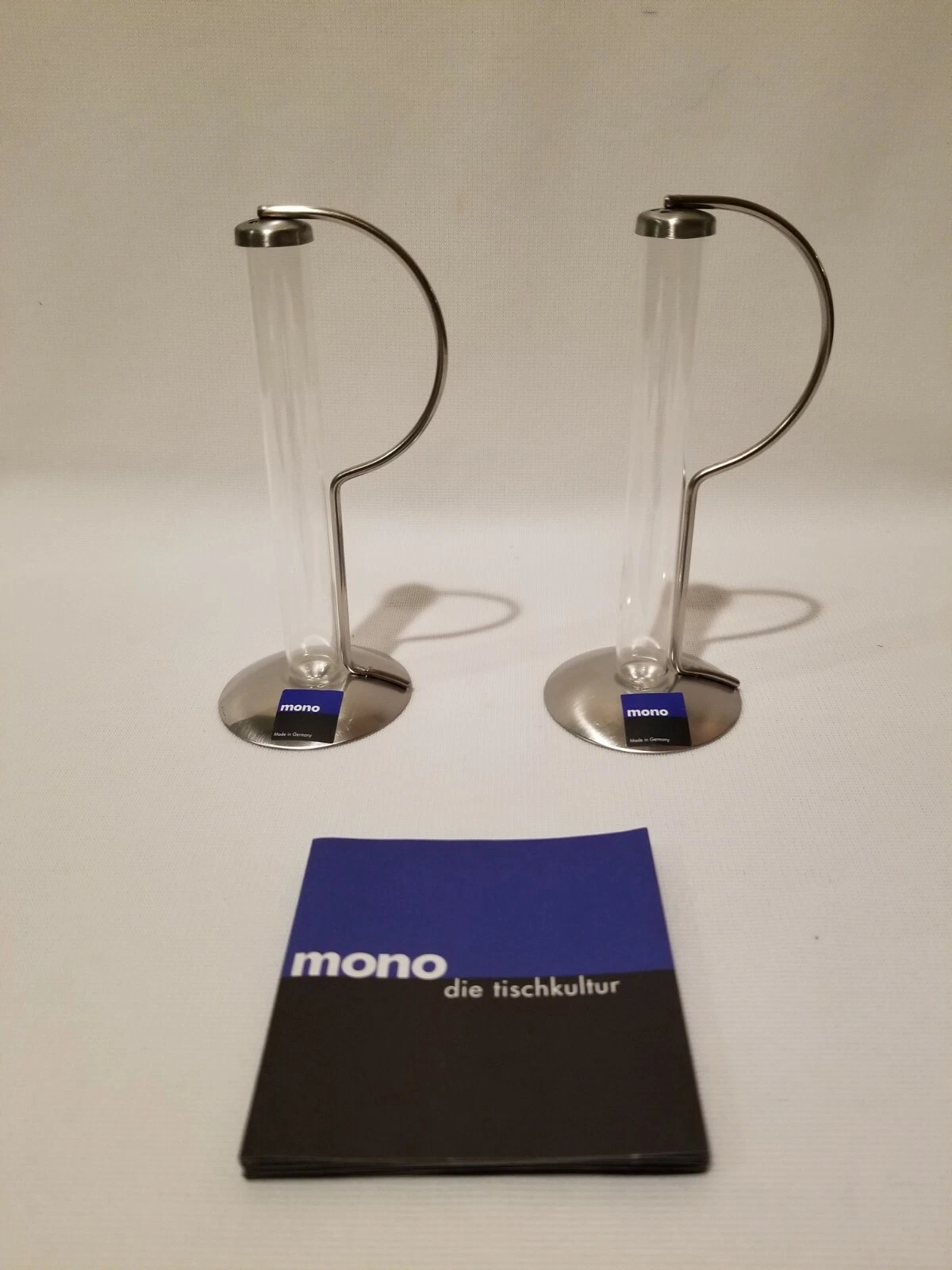 MONO Jardino Salt Pepper Spice Shakers NIB