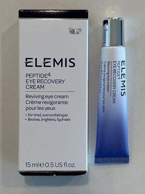 Elemis Peptide4 Eye Recovery Cream Reviving Eye Cream (.5oz/15ml, NEW)