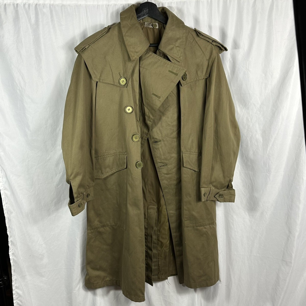 【新品】Spick and Span ARMY COAT 1950s Spanish Army Dispatch Coat Jacket Canvas Military Franco | eBay