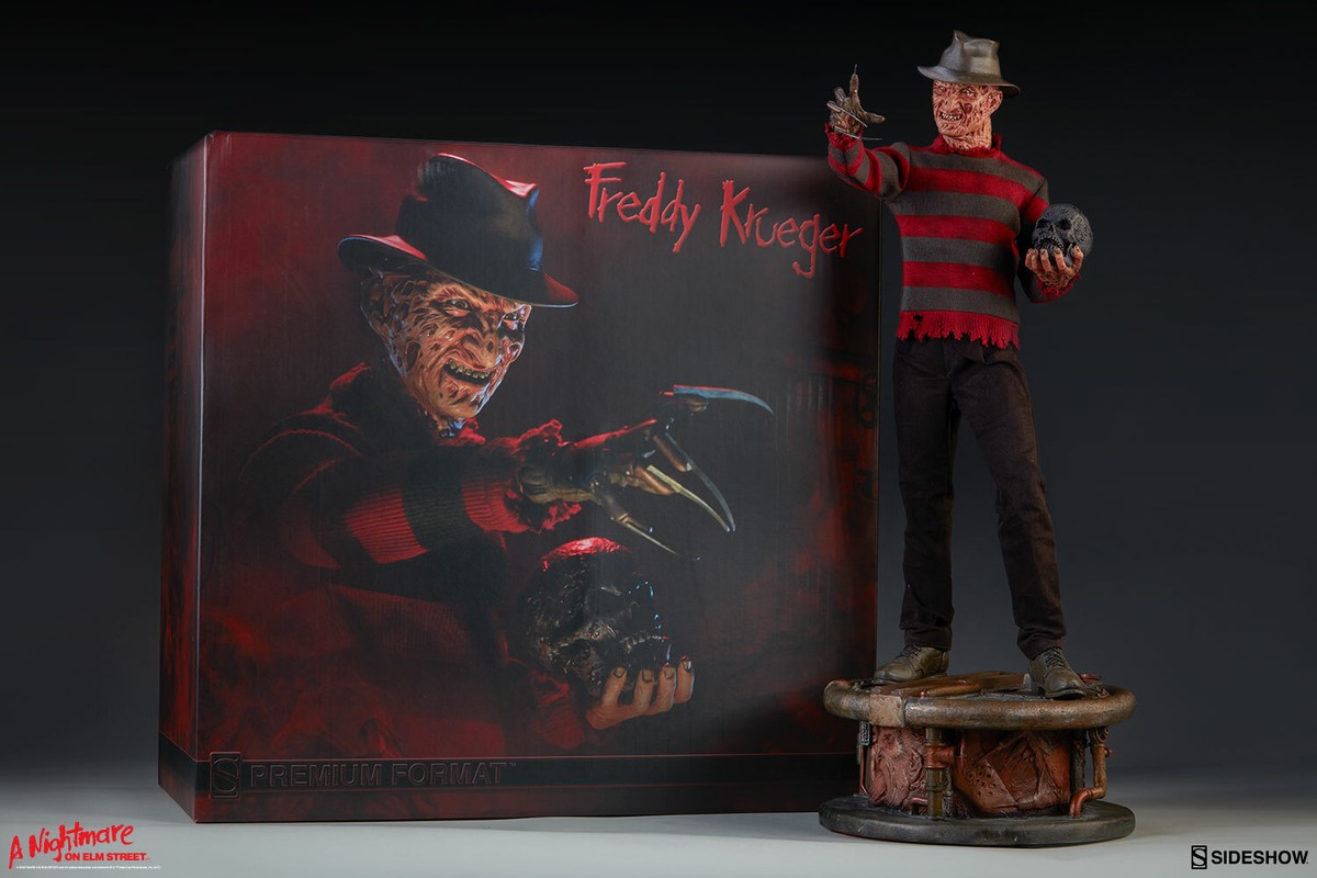 SIDESHOW EXCLUSIVE NIGHTMARE ON ELM STREET FREDDY KRUEGER STATUE