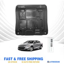 Thick Engine Splash Shield For Chevrolet Malibu 2019-23 Front Engine Guard Hard