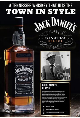 Jack Daniels / Frank Sinatra poster 24 by 36 inch | eBay