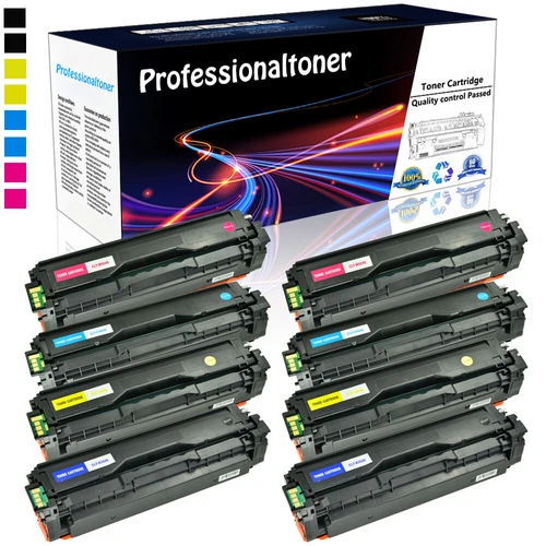 8 Pack CLT-504S Toner Fit for Samsung 504S CLX-4195FW CLP-415N CLP-415NW CLP-470