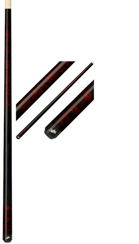 NEW Dufferin D-202 - Marbled Red Dream Pool Cue - D202 - Afbeelding 1 van 2