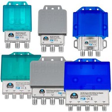 Interruttore SAT DiSEqC interruttore protezione dalle intemperie 4/1 switch 2/1 TV distributore LNB 4K