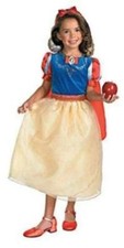 GIRL'S LICENSED SNOW WHITE COSTUME CHILD'S MEDIUM 7-8