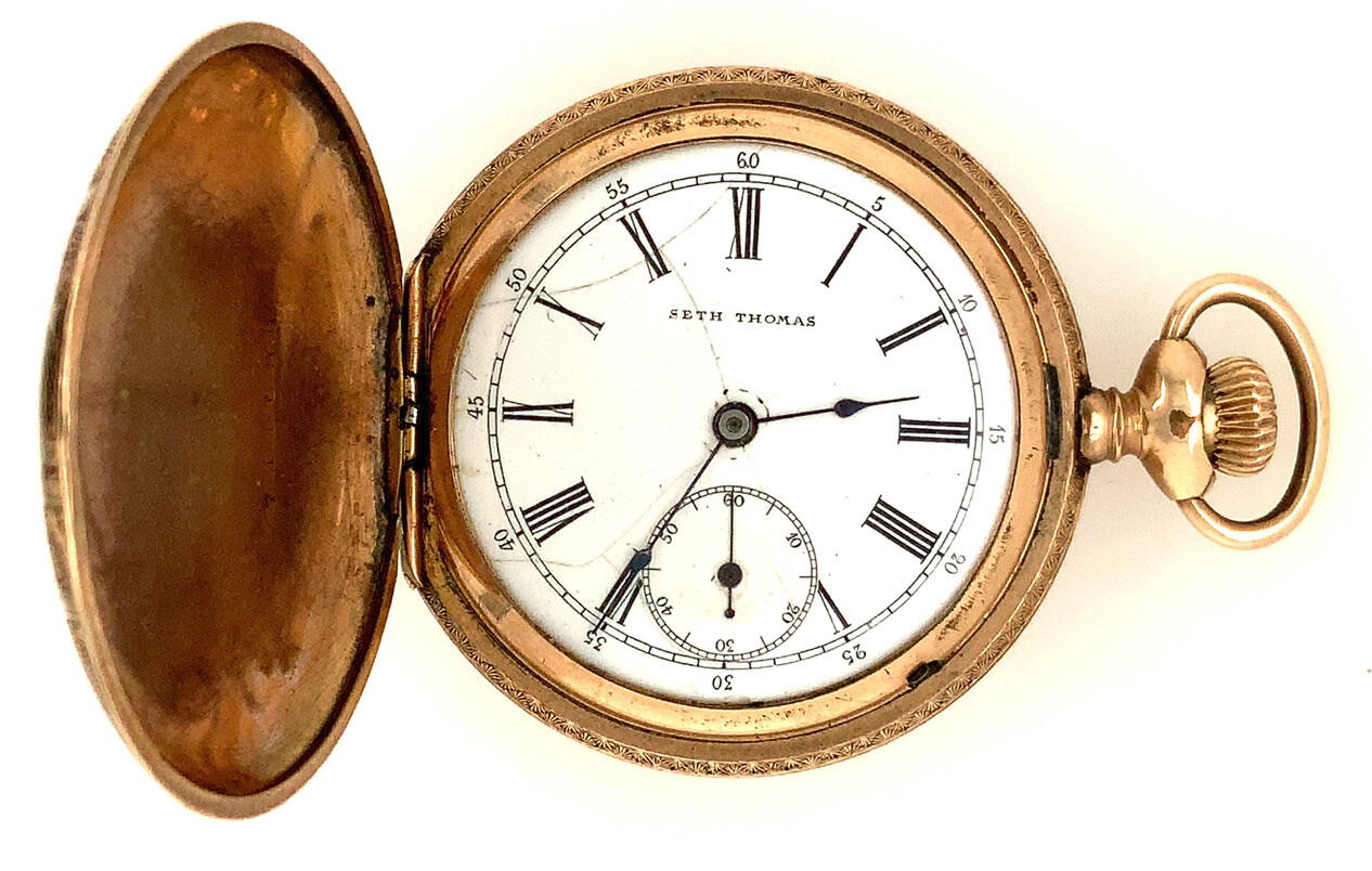 Seth Thomas Watch Co. Grade 105 Pocket Watch image 2