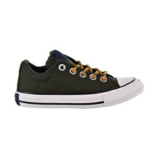 Converse Chuck Taylor All Star Street Slip Kids Shoe Utility Green-Gold 662341F