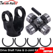 Front Drive Shaft Yoke + U-Joint Kit For Polaris Sportsman 500 4X4 6X6 1996-2008