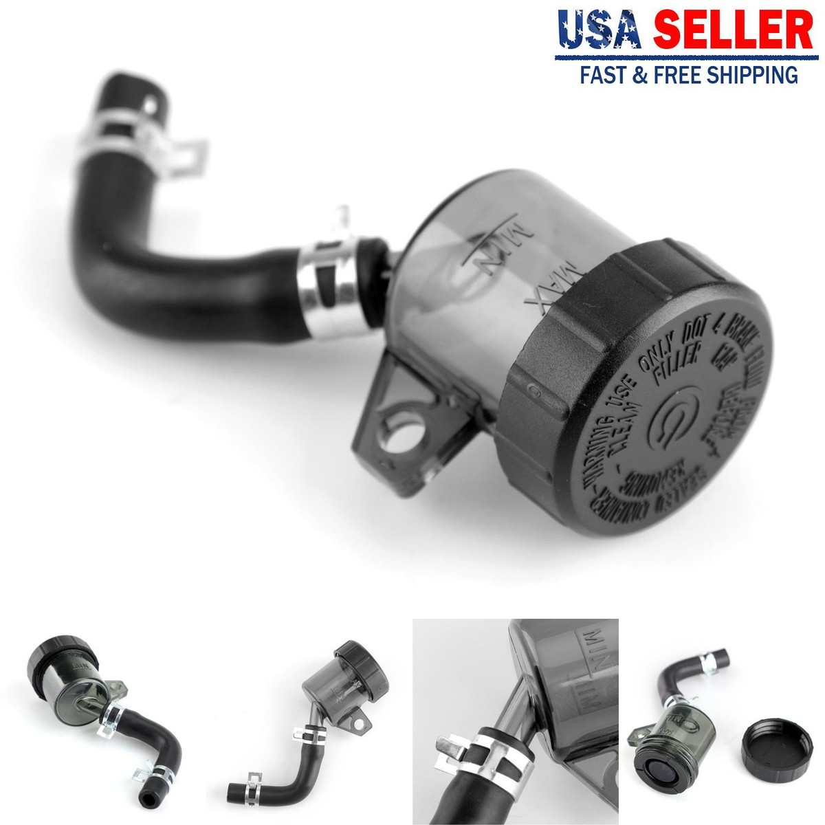 バギー Universal Motorcycle Rear Brake Master Cylinder Oil Cup