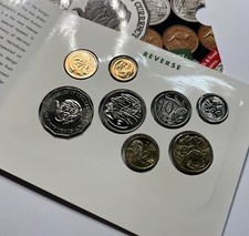 1991 7 Coin RAM Set - Royal Australian Mint - Uncirculated RAMS HEAD 25 Decimal