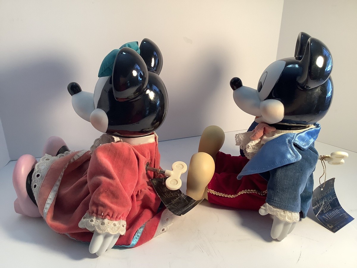 ヴィンテージ　 フィギュア　Mickey 　Minnie　レトロ　レア SET 5 Mickey and Minnie Mouse Mini Figurines | Vintage