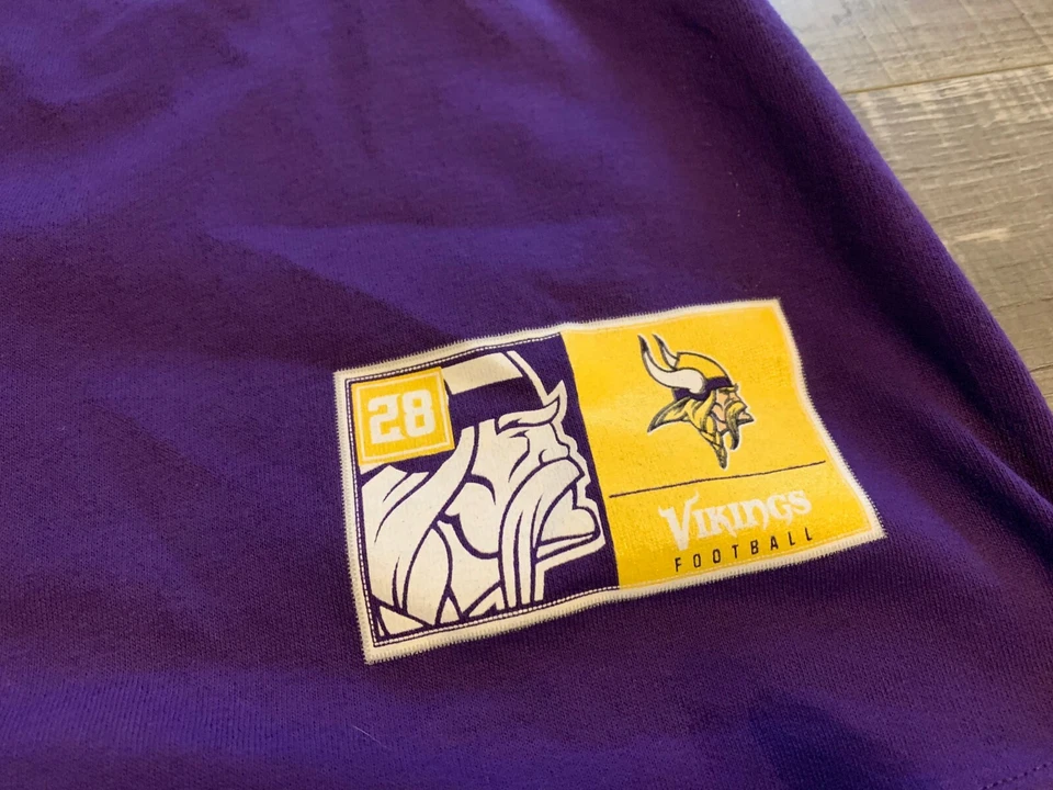 Camisa Jersey Adrian Peterson Minnesota Vikings #28 Talla XL NUEVA CON ETIQUETA MAJESTUOSA Foto 4 de 4