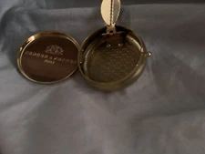 Benson & Hedges Flip-open Gold Tone  Ashtray For Purse VTG