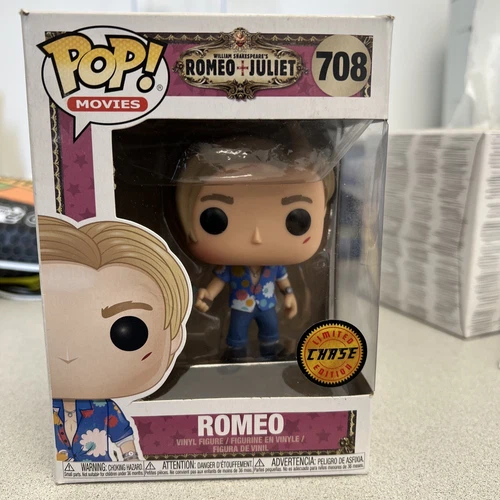 Funko Pop! Movies #708 "ROMEO" CHASE 2018 William Shakespeare's Romeo & Juilet