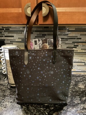 Coach X Star Wars Galaxy Starry Scroll Canvas Tote Bag 88038 | eBay