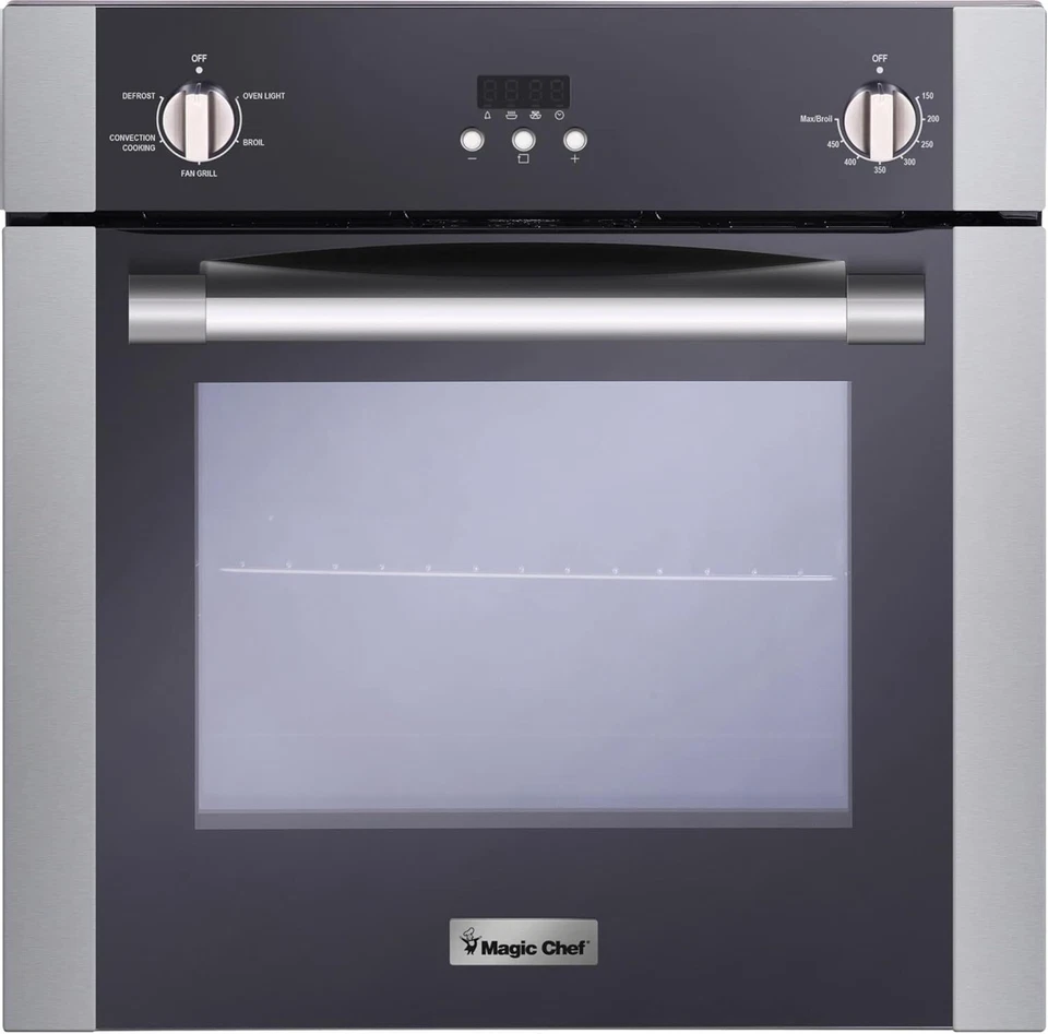 Magic Chef 24-Inch Built-In Electric Single Wall Oven, Stainless Steel - Image 2 of 4