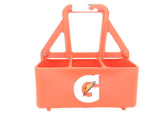 Gatorade 6 Pack 32oz Sport Water Squeeze Bottle Carrier Holder Case Caddy