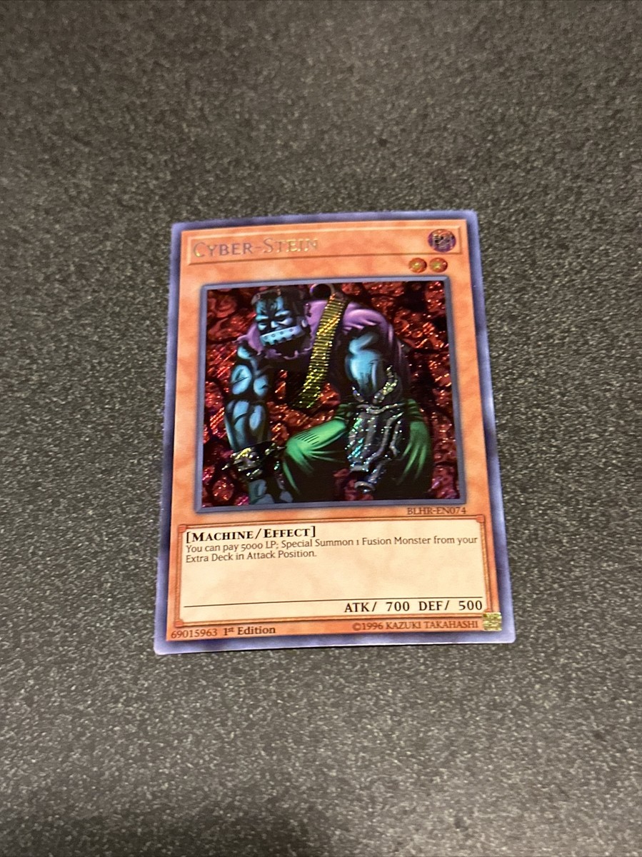 cyber stein yugioh card CYBER STEIN - ULTRA - PRIZE CARD - SJC-EN001 - LIMITED EDITION - YU GI OH